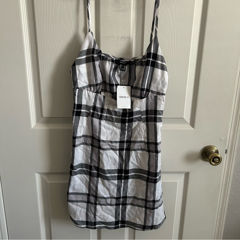 Forever 21 Mini Plaid Dress
